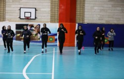 تست آمادگی جسمانی داوران فوتسال آقایان و بانوان برگزار شد