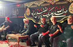 هیات فوتبال استان تهران میزبان عزادان حسینی(شب هفتم)