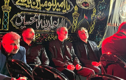 هیات فوتبال استان تهران میزبان عزادان حسینی(شب هفتم)