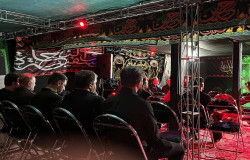 هیات فوتبال استان تهران میزبان عزادان حسینی(شب هفتم)