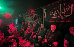 هیات فوتبال استان تهران میزبان عزاداران حسینی(شب هشتم)