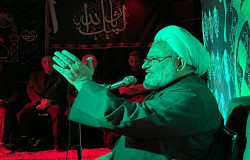 هیات فوتبال استان تهران میزبان عزاداران حسینی(شب هشتم)