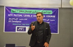 دوره مربیگری سطح 2 فوتسال آسیا به میزبانی ملارد برگزارشد
