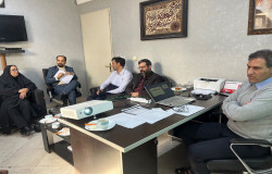 نشست راهبری هیات فوتبال با حضورروسای قرچک و ورامین