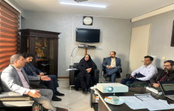 نشست راهبری هیات فوتبال با حضورروسای قرچک و ورامین