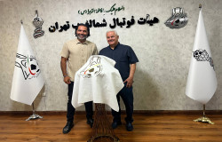 رونمایی از توپ اختصاصی هیات فوتبال حوزه شمال غرب