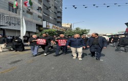 حضور میرشاد ماجدی در مراسم تشییع پیکرپاک شهداء