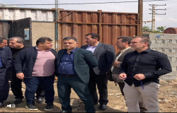 بازدید میدانی ماجدی از مناطق آسیب دیده روستای بیدگنه