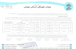 درخصوص گزارش بازی میان تیم های پارس جاوید ری و راه آهن باقرشهر