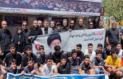 حضور مسئولان هیات فوتبال در موکب اداره کل ورزش و جوانان