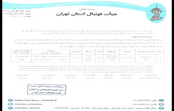 در خصوص گزارش تیم های پدیده جوان آپادانا و المپیک اندیشه